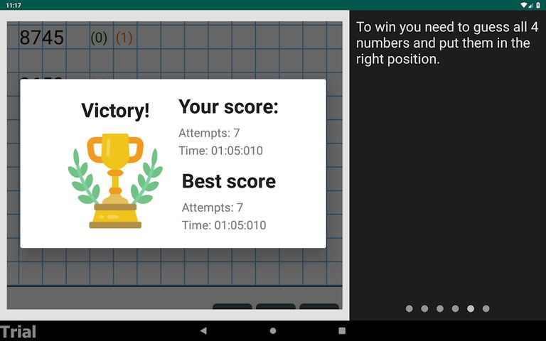 Screenshot 8: Bulls & Cows 2 - Puzzle Game