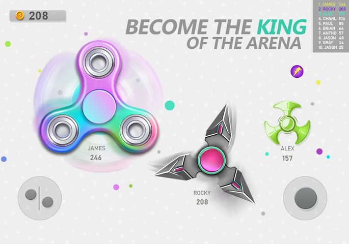 Screenshot 6: Realtime Fidget Spinner Games