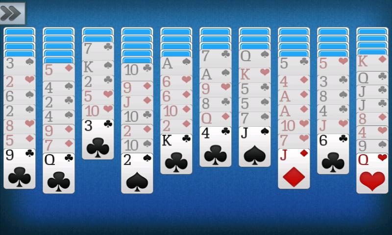 Screenshot 1: Spider Solitaire