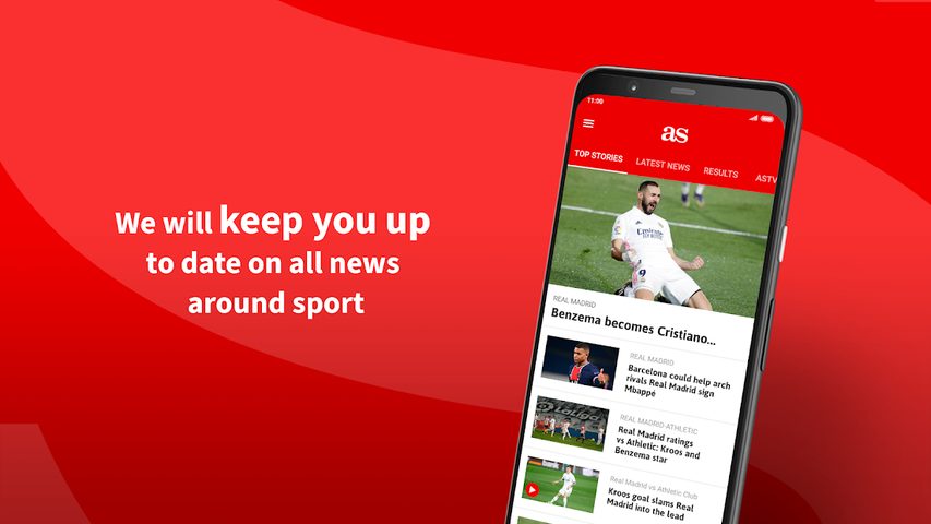 Screenshot 7: AS -  News and sports results.