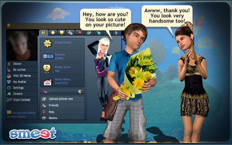 Screenshot 2: Smeet 3D Social Game Chat