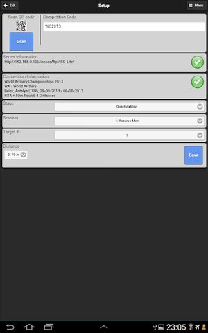 Screenshot 17: Ianseo Scorekeeper