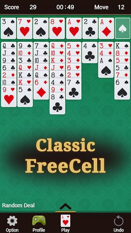 Screenshot 1: FreeCell