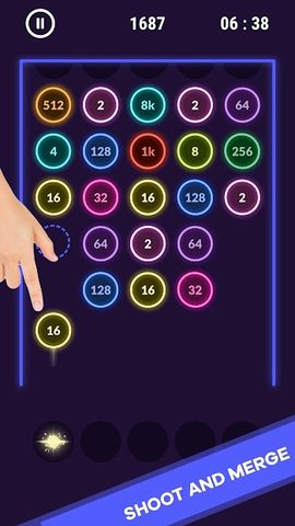Screenshot 3: Shoot Rings - Merge Puzzle