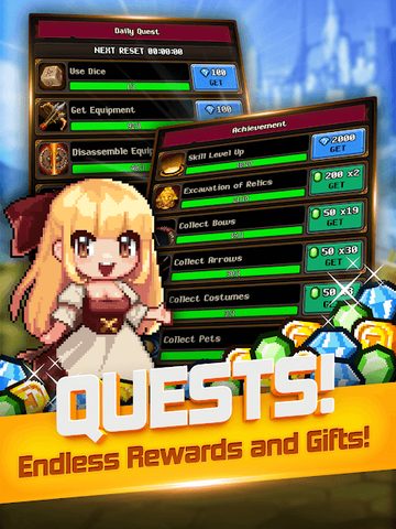 Screenshot 22: Dungeon & Hunter : Legendary Archer Pixel Idle RPG