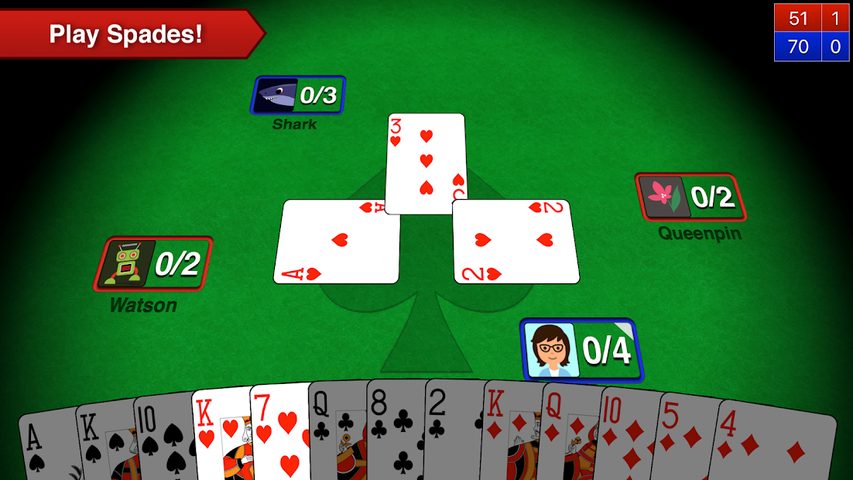 Screenshot 1: Spades +