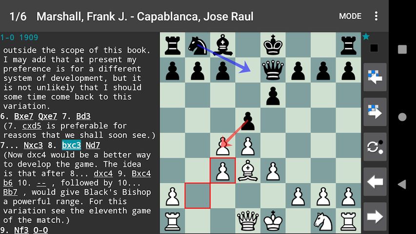 Screenshot 8: Scid on the go