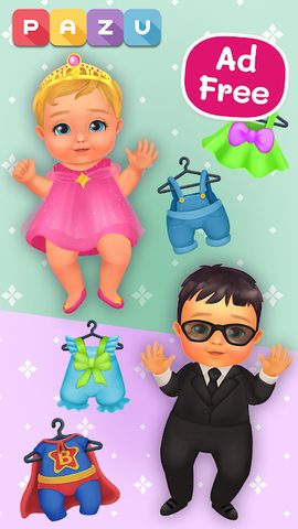 Screenshot 3: Baby care game & Dress up