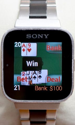 Screenshot 3: Blackjack for SmartWatch