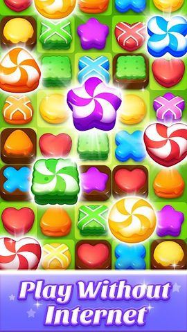 Screenshot 2: Cookie World & Colorful Puzzle