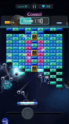 Screenshot 4: Bricks Breaker Begins