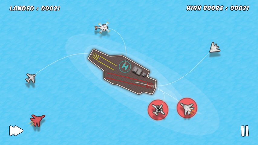 Screenshot 1: Planes Control - (ATC) Tower Air Traffic Control