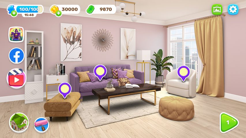 Screenshot 2: Color House - Design Makeover
