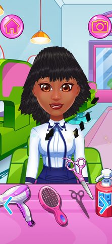 Screenshot 4: Girl Hair Salon Fashion 4+