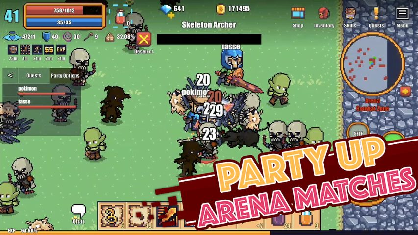 Screenshot 5: Pixel Knights Online 2D MMORPG