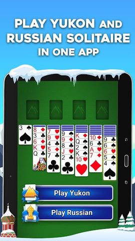 Screenshot 7: Yukon Russian – Classic Solitaire Challenge Game