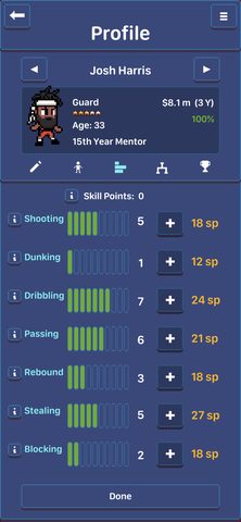 Screenshot 9: Hoop League Tactics 4+