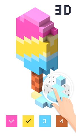 Screenshot 3: Color by Pixel - Pixel Number