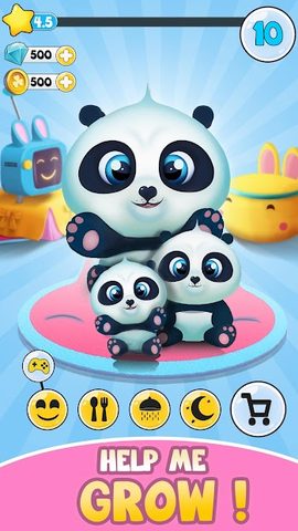 Screenshot 2: Pu cute panda bears pet game