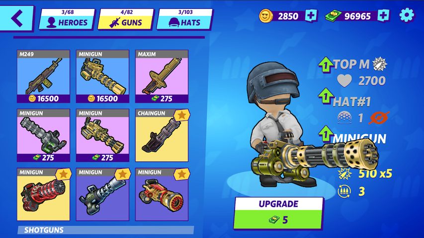 Screenshot 1: Warriors.io - Battle Royale