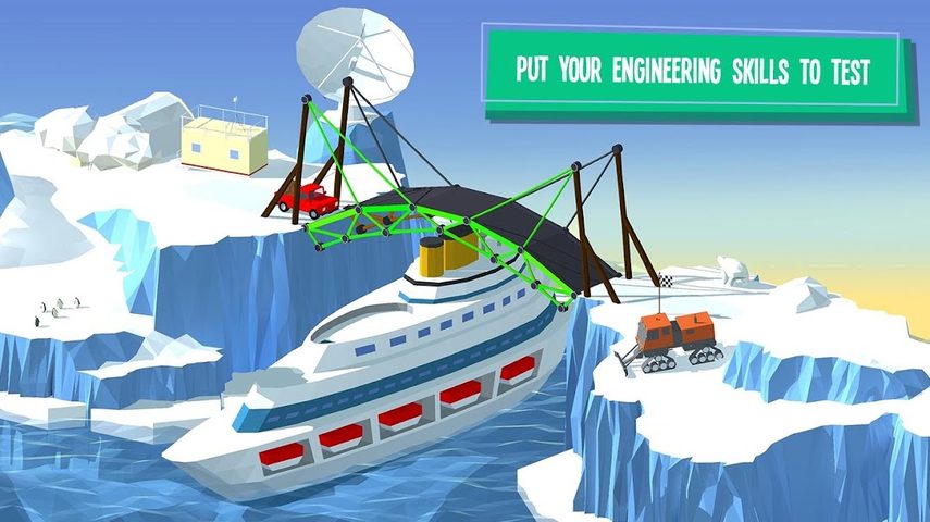 Screenshot 12: Build a Bridge!
