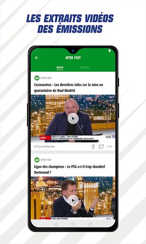 Screenshot 8: RMC Sport News - Actu Foot et Sport en direct