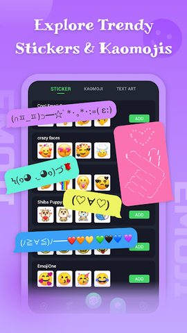 Screenshot 10: Emoji keyboard - Themes, Fonts