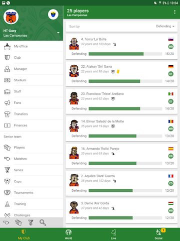 Screenshot 10: Hattrick Football Manager Game