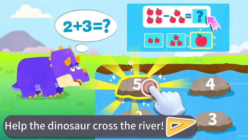 Screenshot 3: Baby Panda's Math Adventure