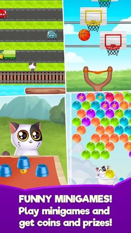 Screenshot 1: My Cat Mimitos 2 – Virtual pet
