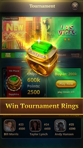Screenshot 3: Blackjack
