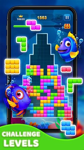 Screenshot 5: Block Puzzle Fish