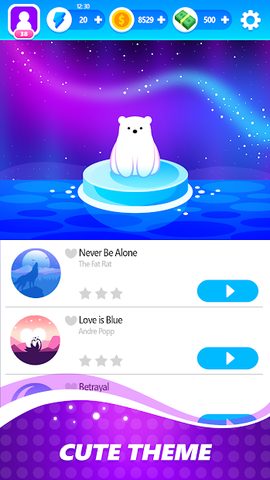 Screenshot 3: Catch Tiles Magic Piano Game