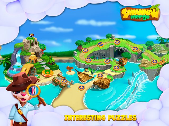 Screenshot 24: Savannah Merge! Safari animals