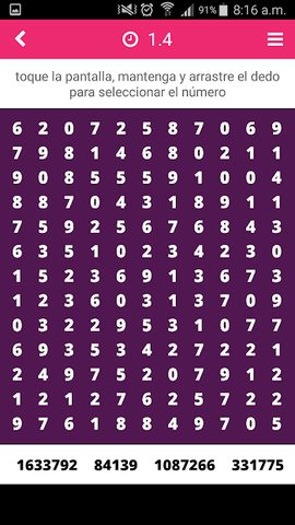 Screenshot 5: Sopa de Números