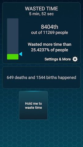 Screenshot 2: Wasted Time