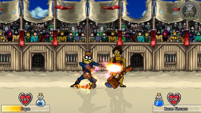 Screenshot 5: Swords and Sandals 2 Redux