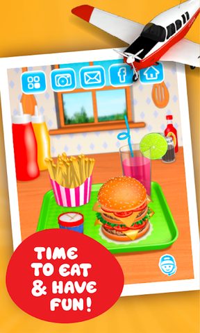 Screenshot 5: Burger Deluxe - Cooking Games