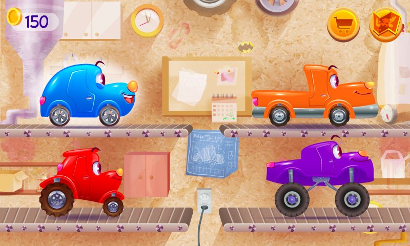 Screenshot 2: Funny Racing Cars