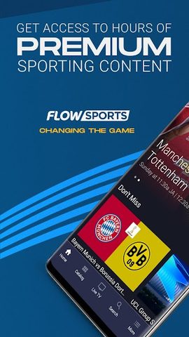 Screenshot 1: Flow Sports