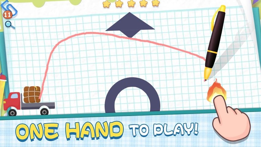 Screenshot 3: Truck vs Fire: Brain Challenge