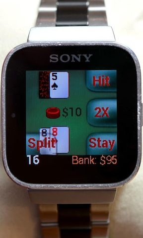 Screenshot 4: Blackjack for SmartWatch