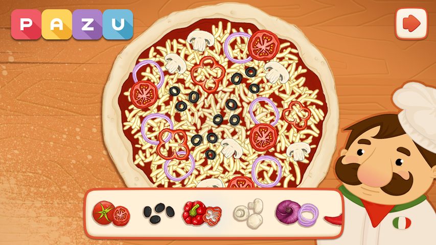 Screenshot 6: Pizza maker - cooking and baking games for kids