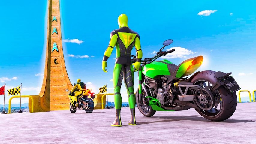 Screenshot 16: Superhero Bike Stunt 3D Games