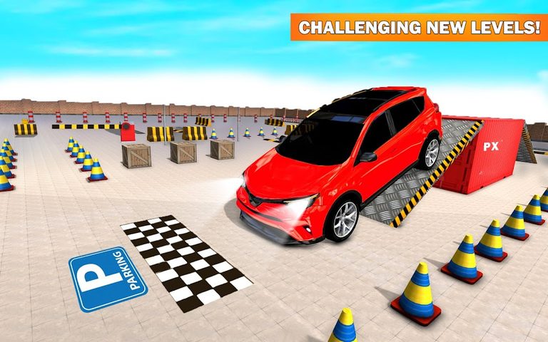 Screenshot 5: Modern Prado Car Parking Mania