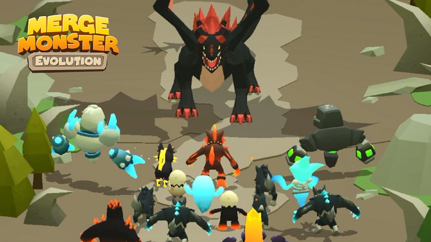 Screenshot 4: Merge Monster Evolution