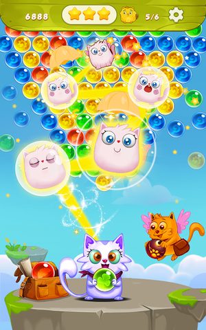 Screenshot 5: Bubble Shooter: Cat Pop Game