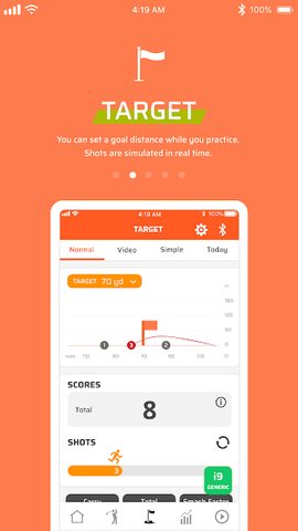 Screenshot 2: MySwingCaddie