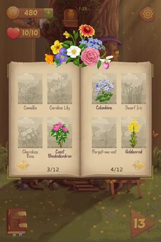 Screenshot 13: Flower Book Match3 Puzzle Game