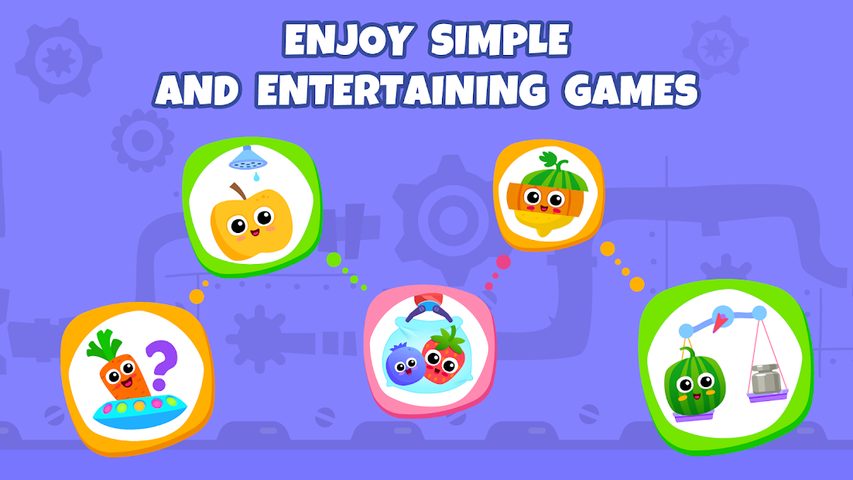 Screenshot 2: Kids Food Games for 2 Year Old